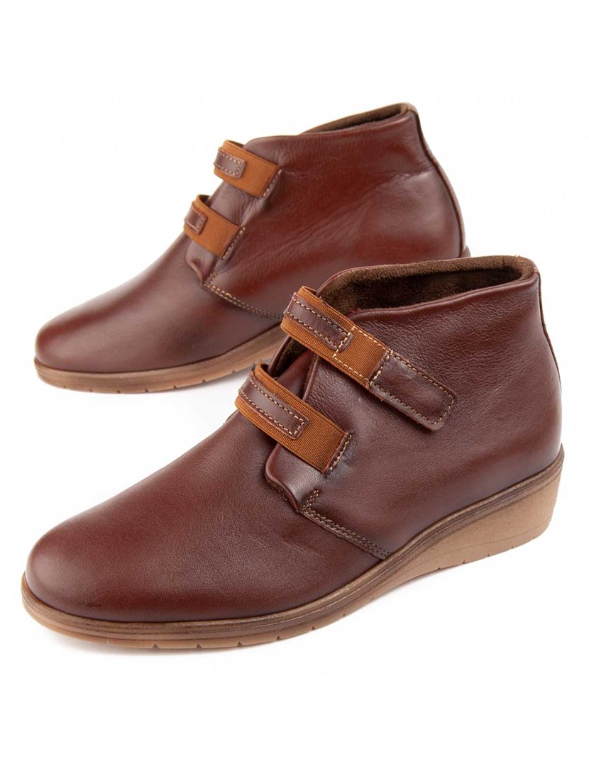 Botins Plataforma Senhora Castanho