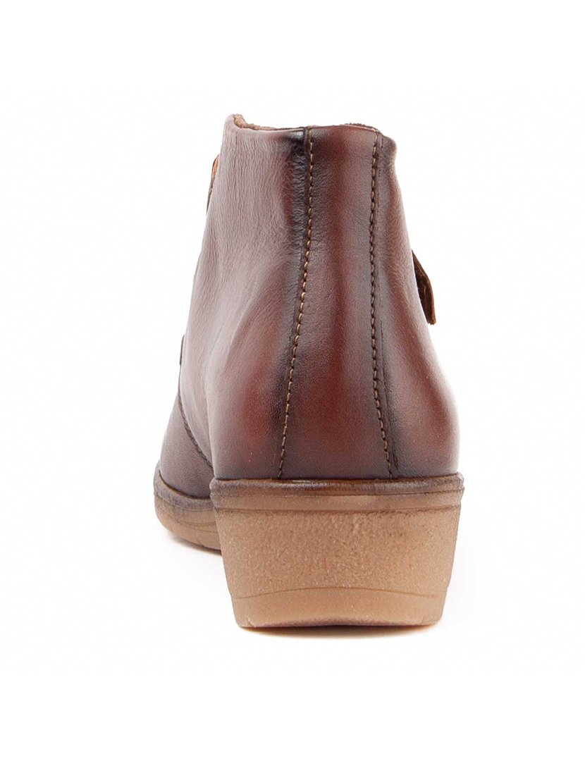 Botins Plataforma Senhora Castanho