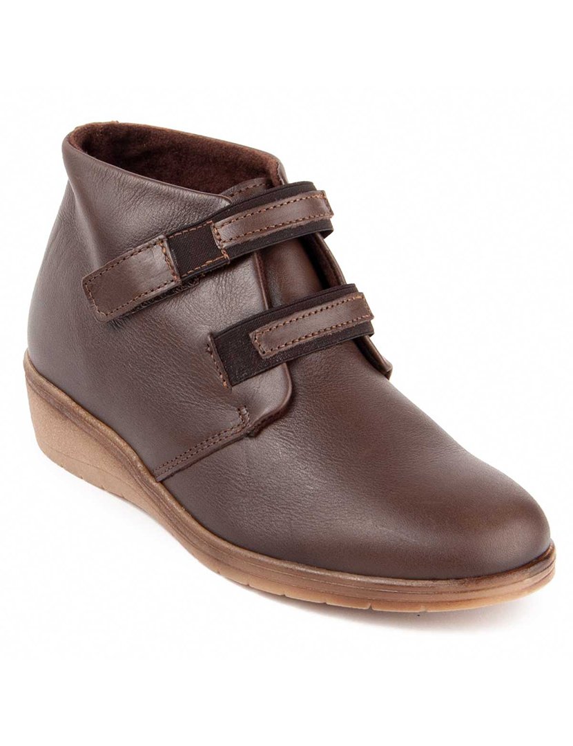 Botins Plataforma Senhora Castanho