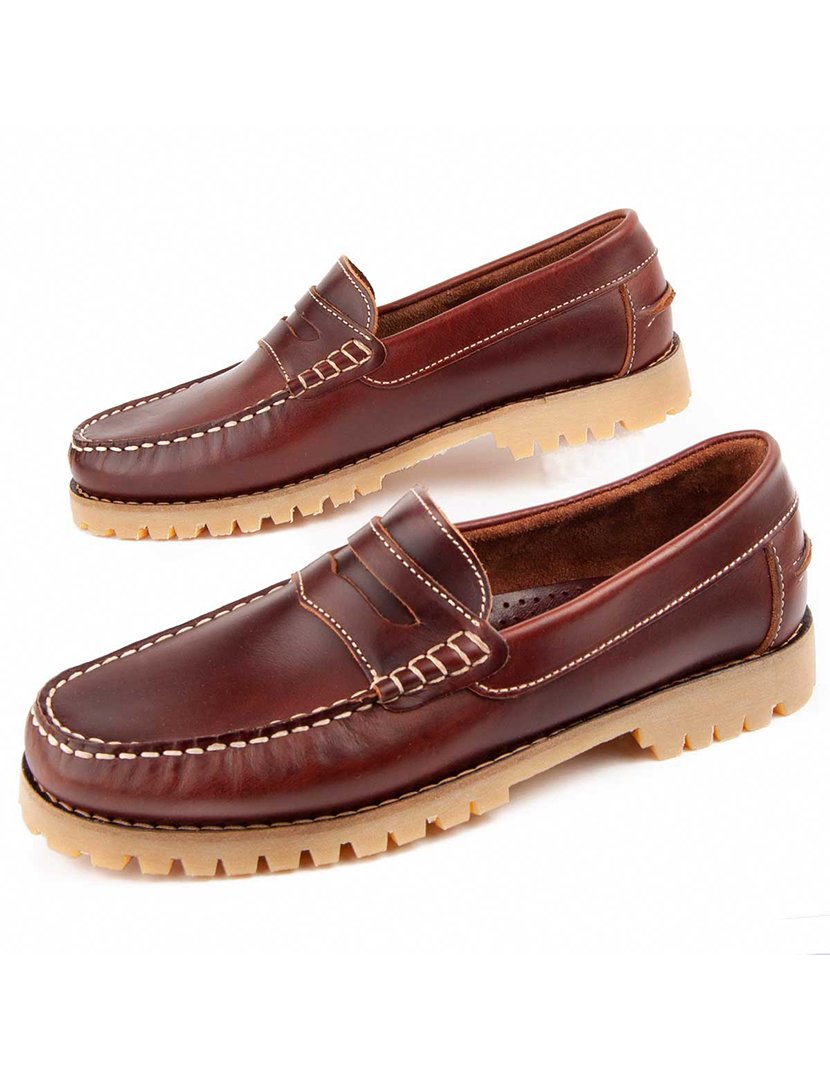 Sapatos Náuticos Homem Castanho