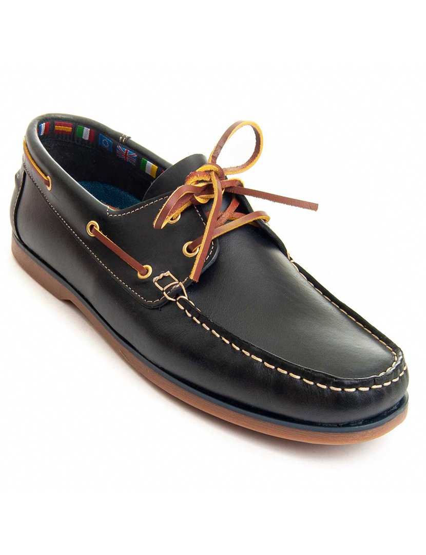 Sapatos Náuticos Homem Azul