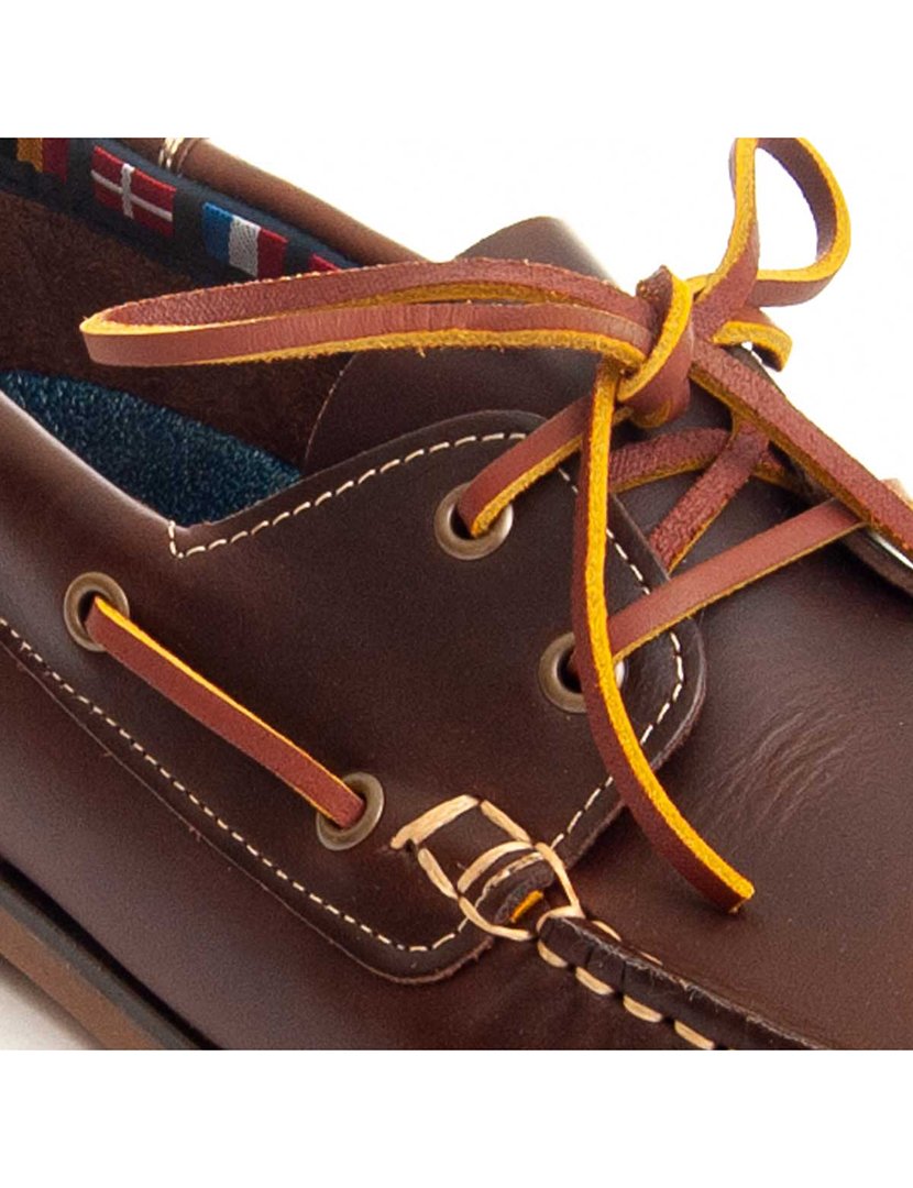 Sapatos Náuticos Homem Castanho