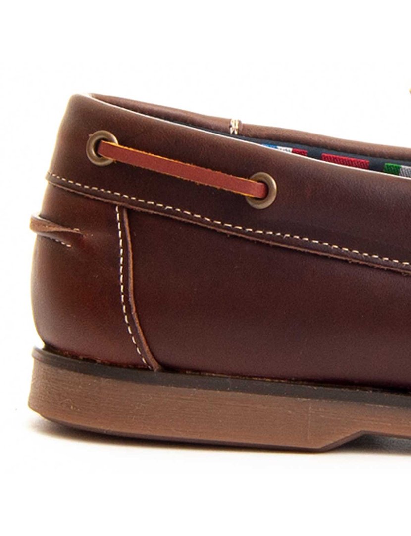Sapatos Náuticos Homem Castanho
