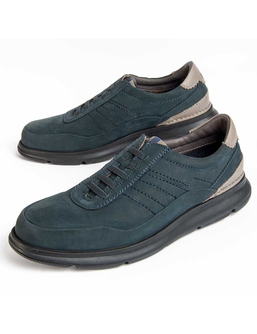 Sapatos Oxford Homem Azul