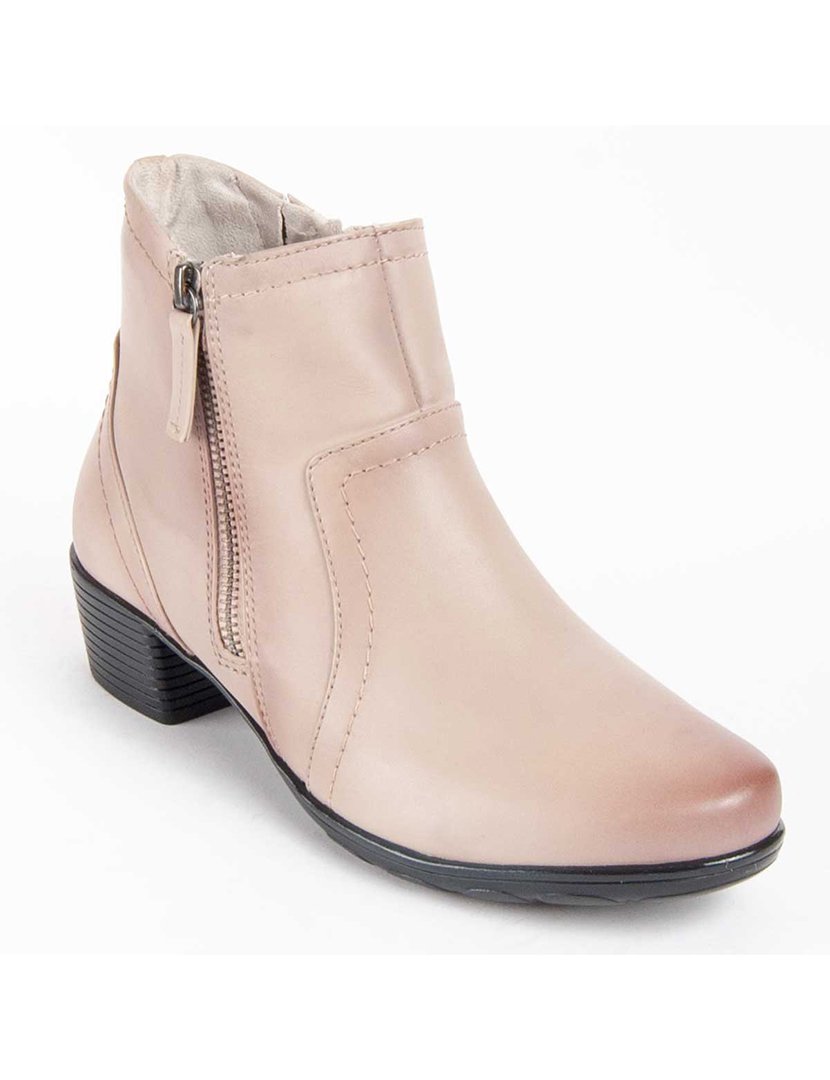 Botins com Salto Senhora Branco