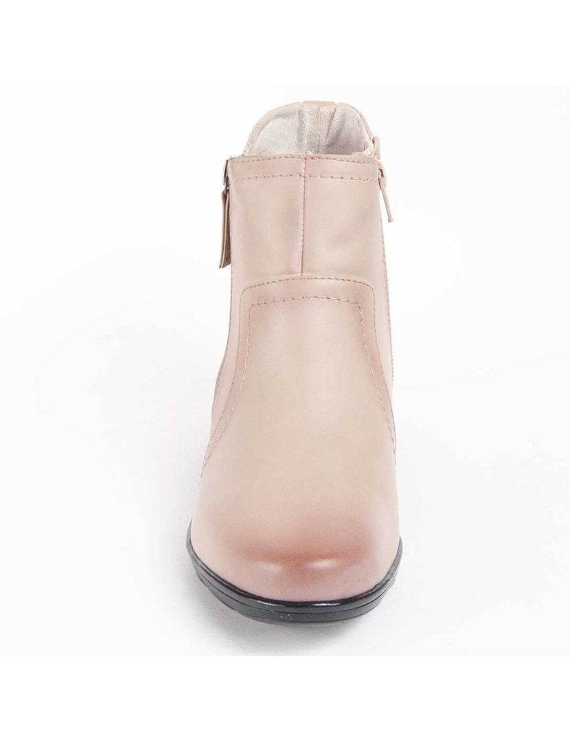 Botins com Salto Senhora Branco