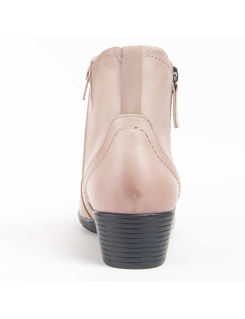 Botins com Salto Senhora Branco