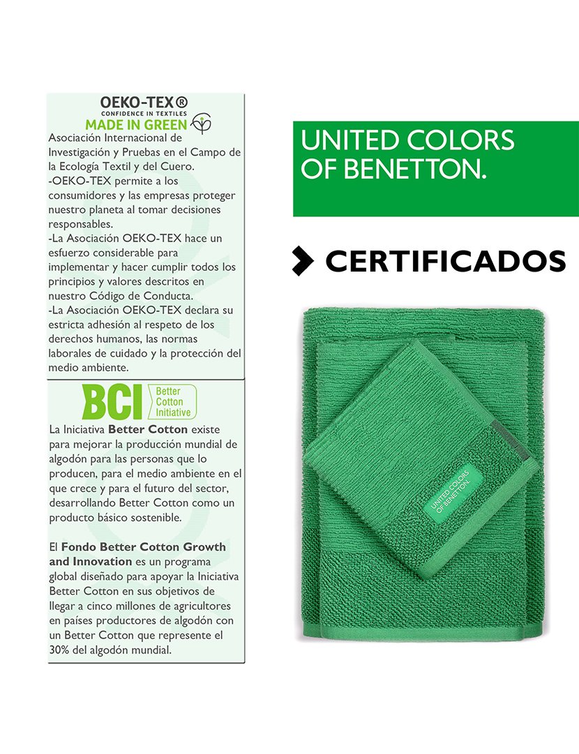 Conjunto 3 Toalhas Banho Rainbow Verde