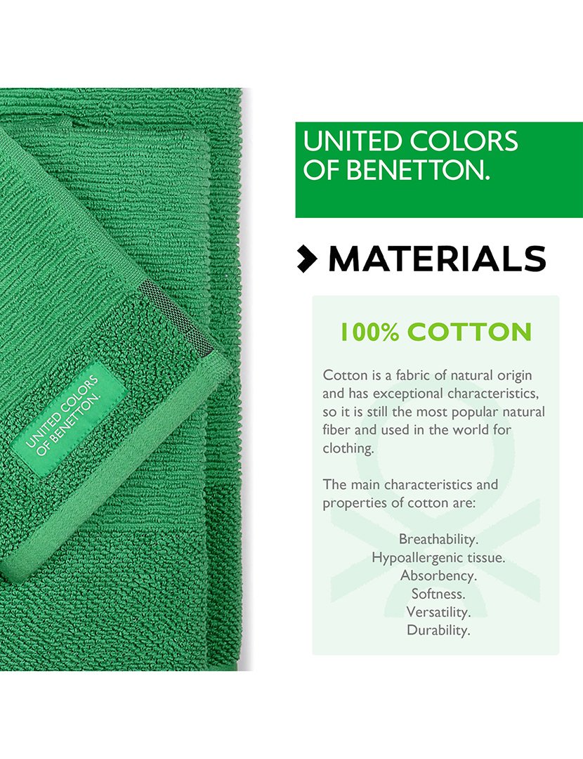 Conjunto 3 Toalhas Banho Rainbow Verde