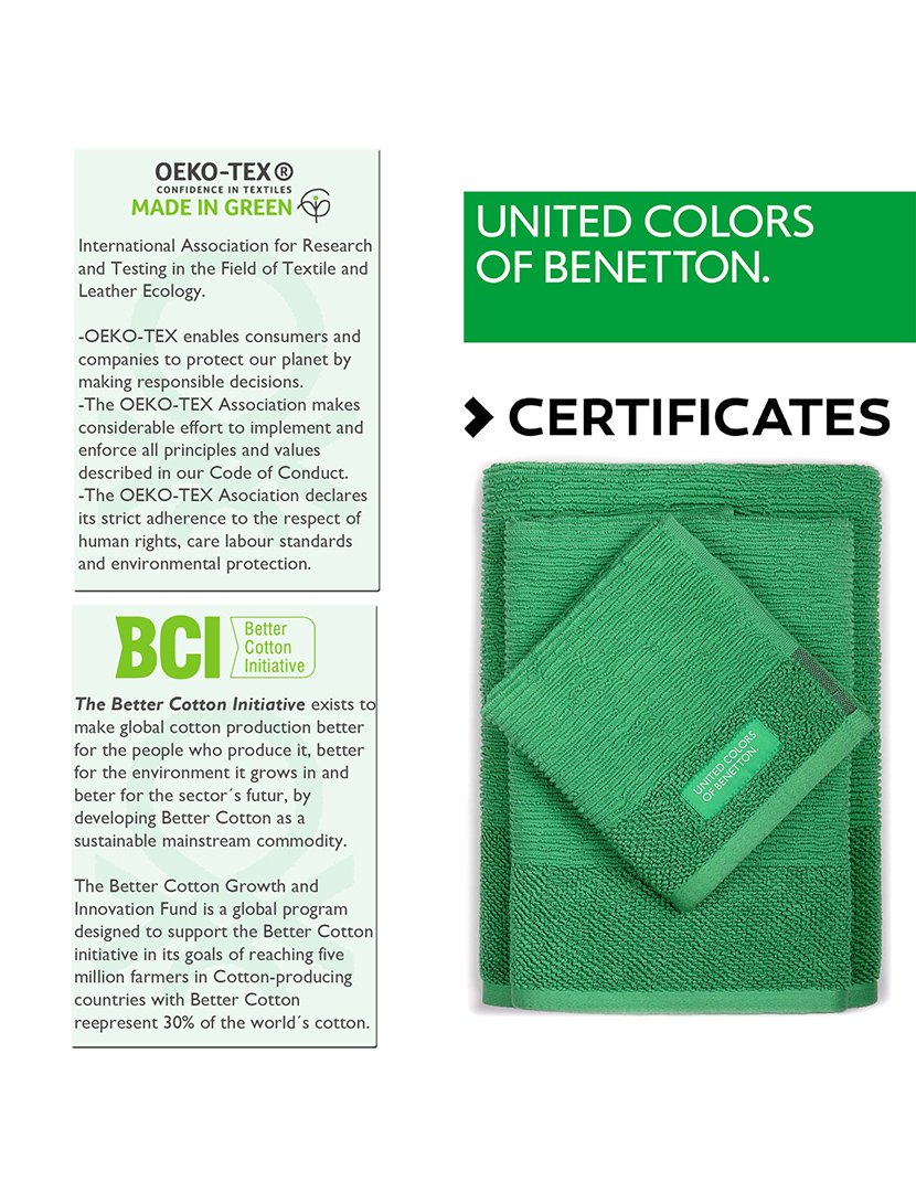 Conjunto 3 Toalhas Banho Rainbow Verde