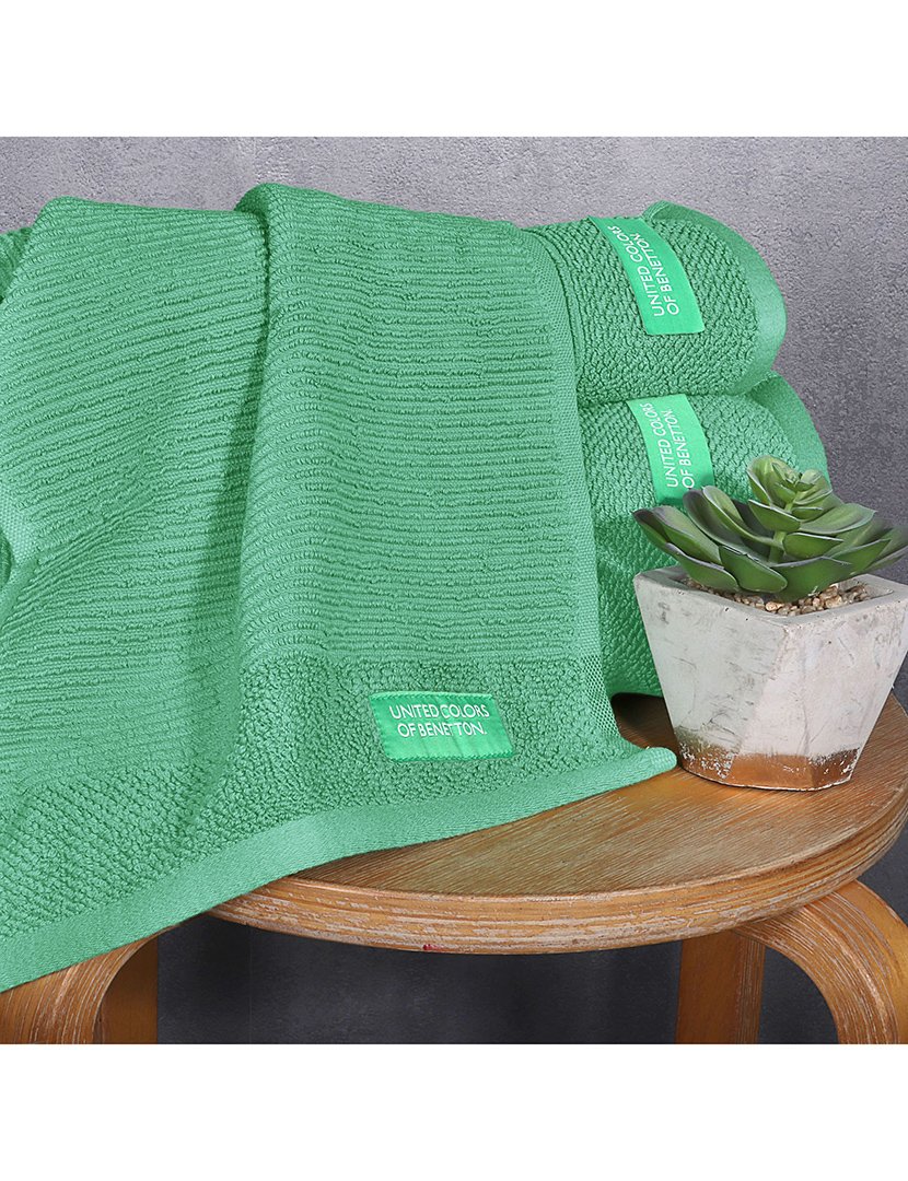 Conjunto 3 Toalhas Banho Rainbow Verde