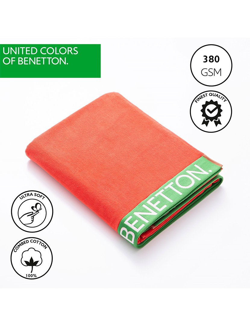 Toalha Praia Rainbow Vermelho 90x160 cm