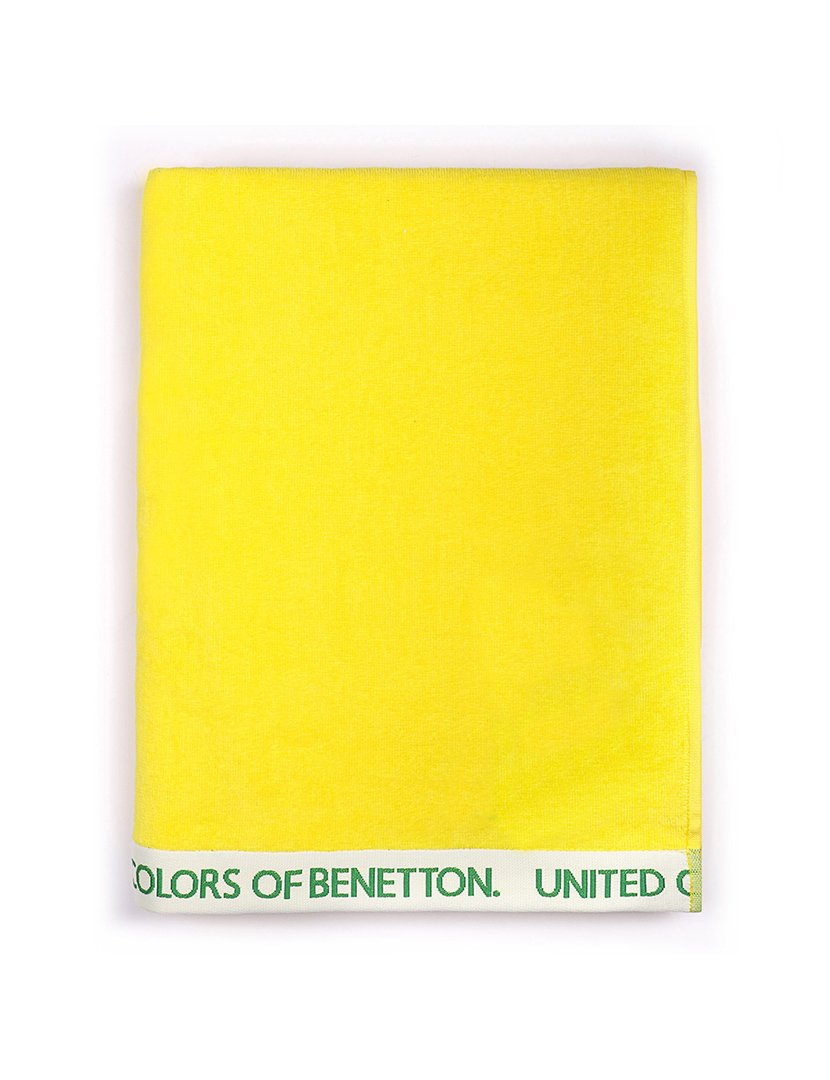 Toalha Praia Rainbow Amarelo 90x160 cm