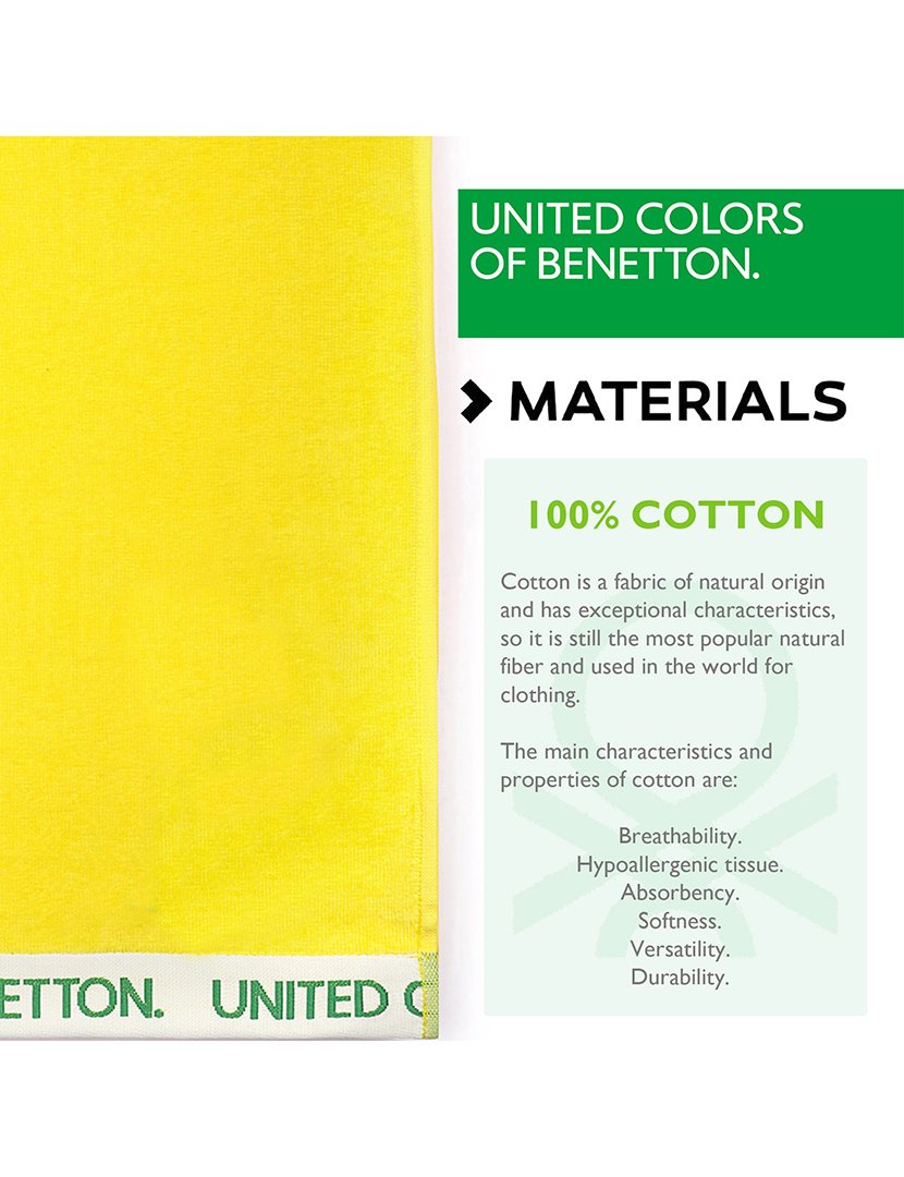 Toalha Praia Rainbow Amarelo 90x160 cm