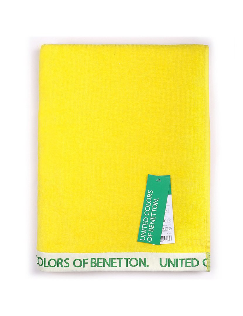 Toalha Praia Rainbow Amarelo 90x160 cm