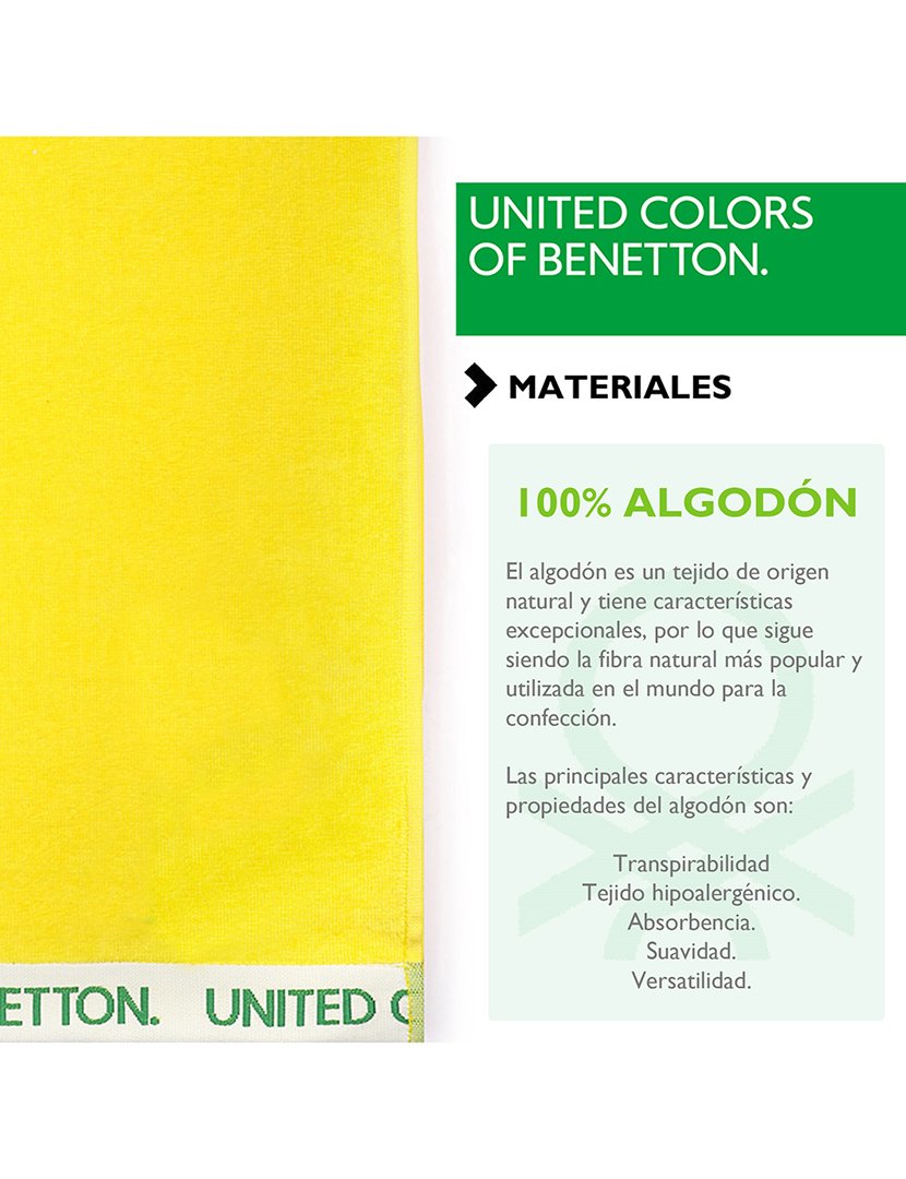 Toalha Praia Rainbow Amarelo 90x160 cm