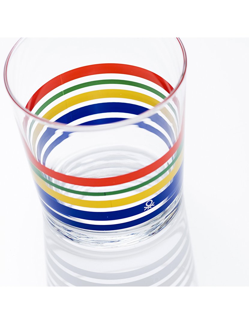 Conjunto 4 Copos Rainbow Riscas