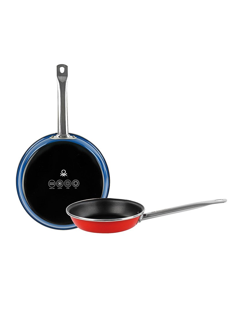 Conjunto 2 Frigideiras Azul/Vermelho