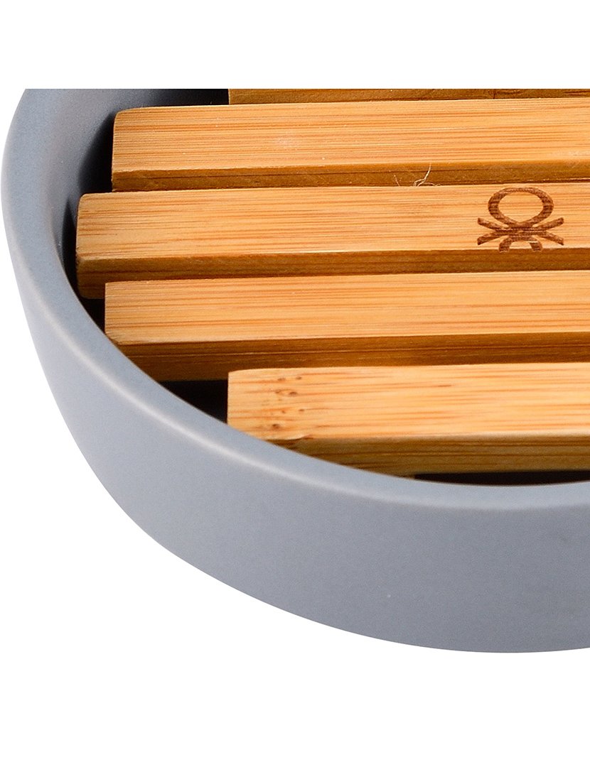 Conjunto 3 Acessórios Casa Banho Cinza