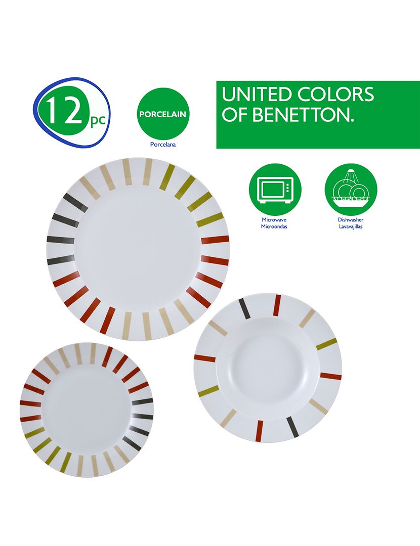 Serviço Loiça 12 peças Safari