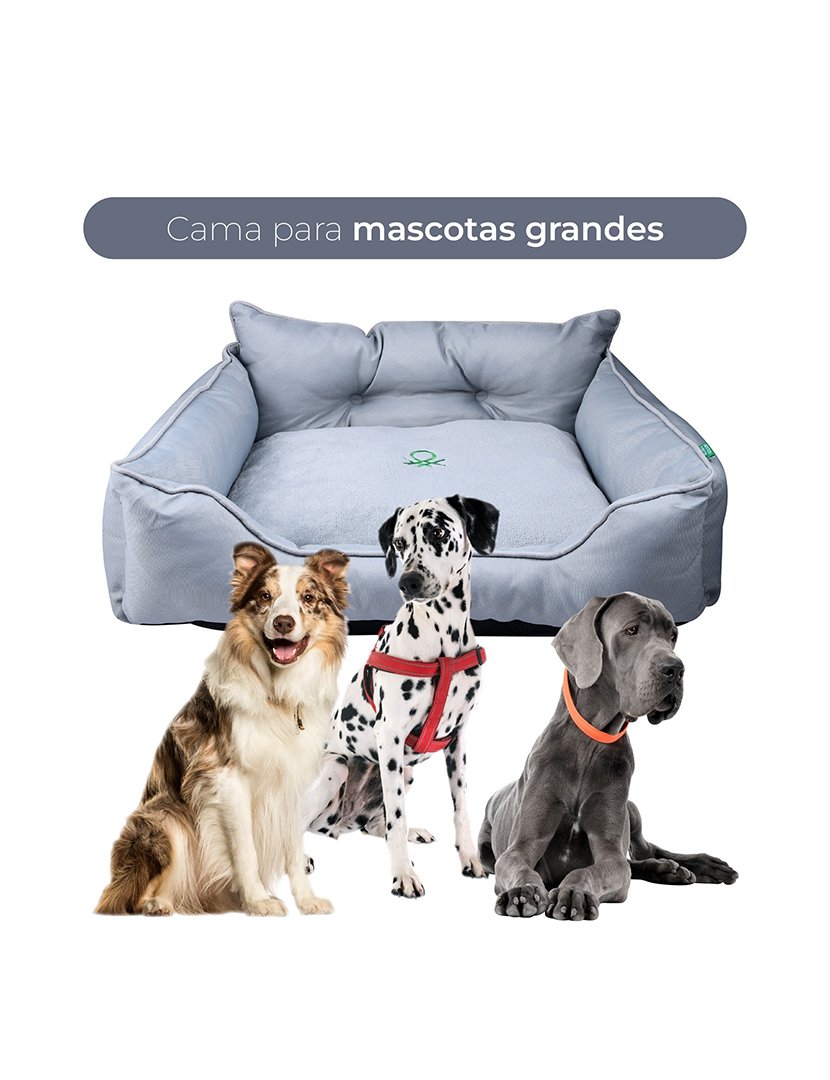 Cama Cão Cinzento 90x70 cm