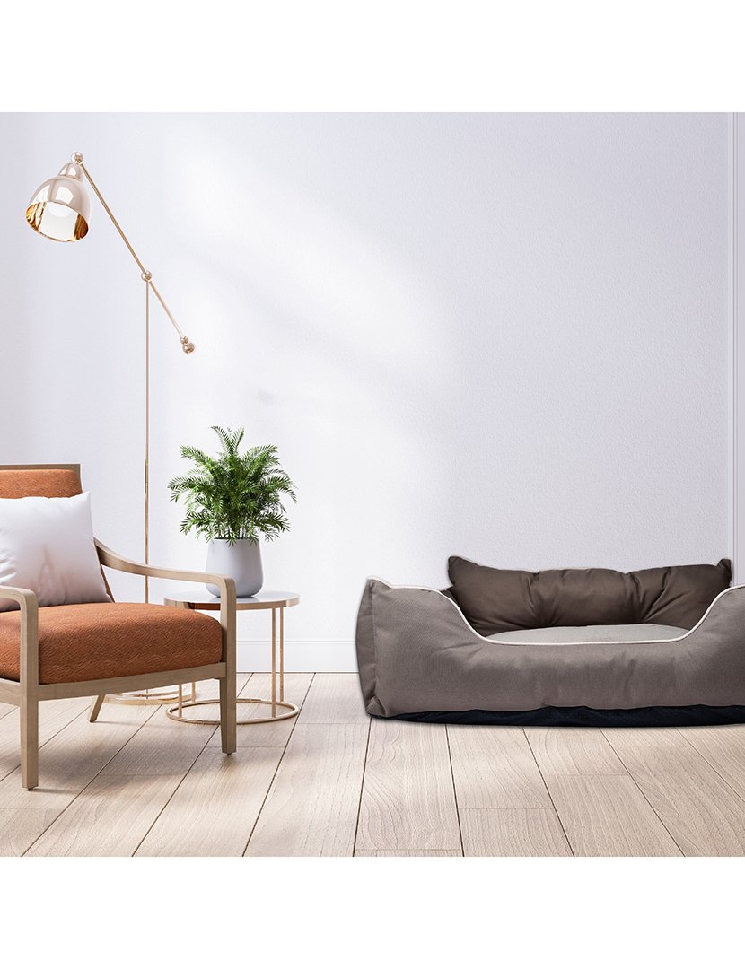 Cama Cão Castanho 90x70 cm