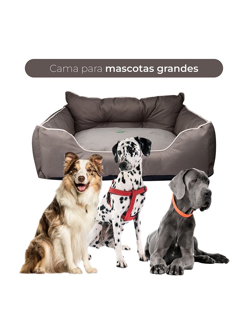 Cama Cão Castanho 90x70 cm