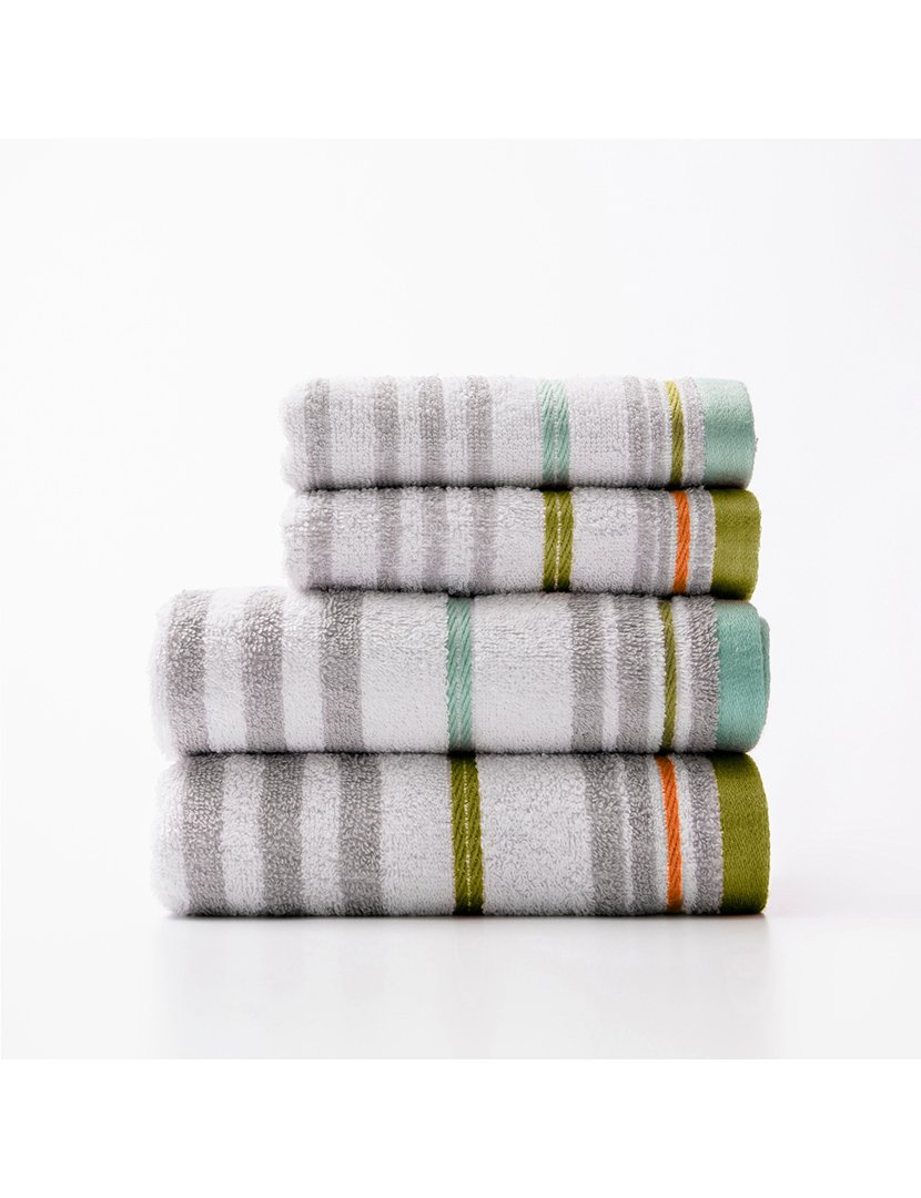 Conjunto 3 Toalhas Banho Rainbow Riscas