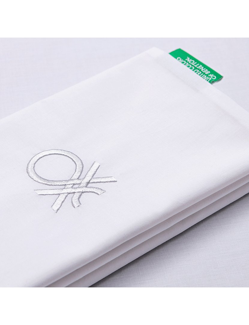 Conjunto Capa Edredon Branco 135x200+80x80 cm