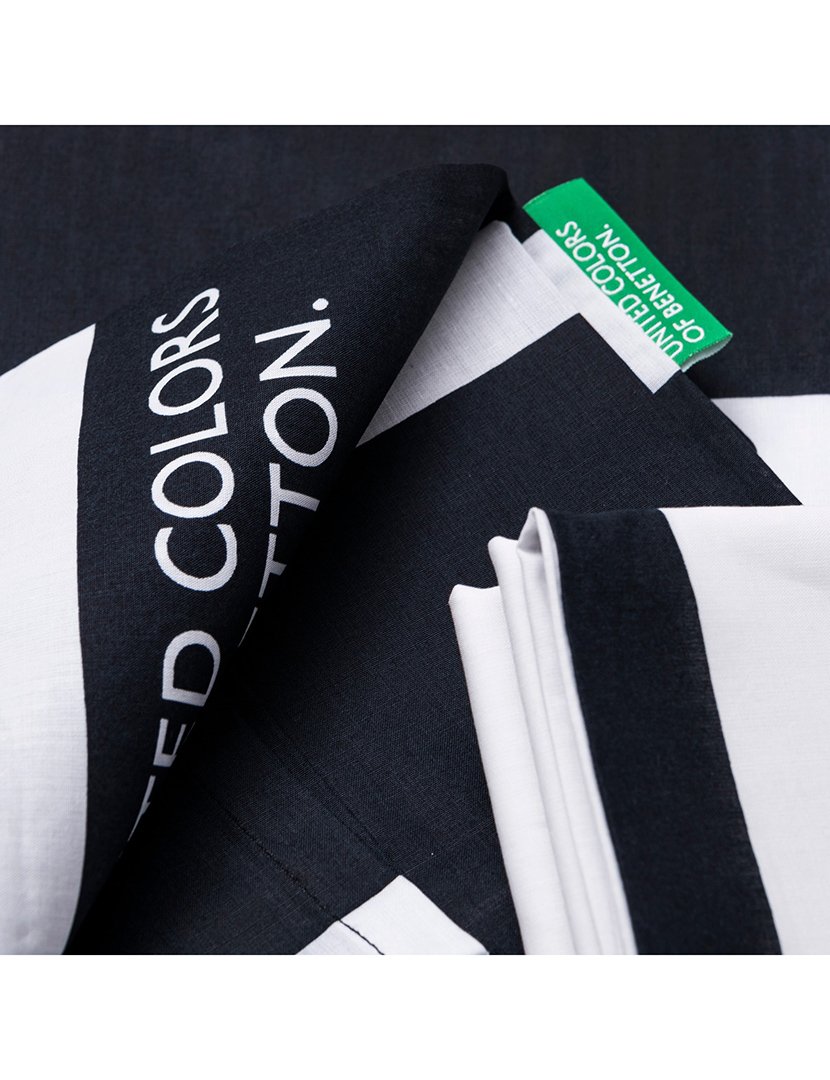 Conjunto Capa Edredon Black&White 135x200+80x80 cm