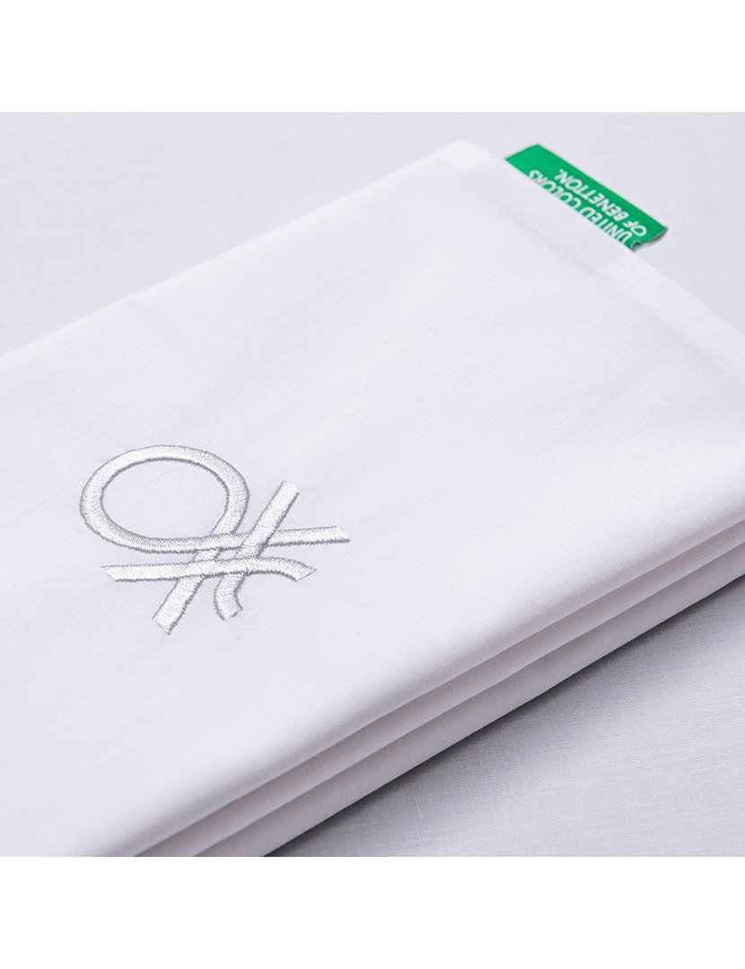 Conjunto Capa Edredon Branco/Cinza 155x220+80x80 cm