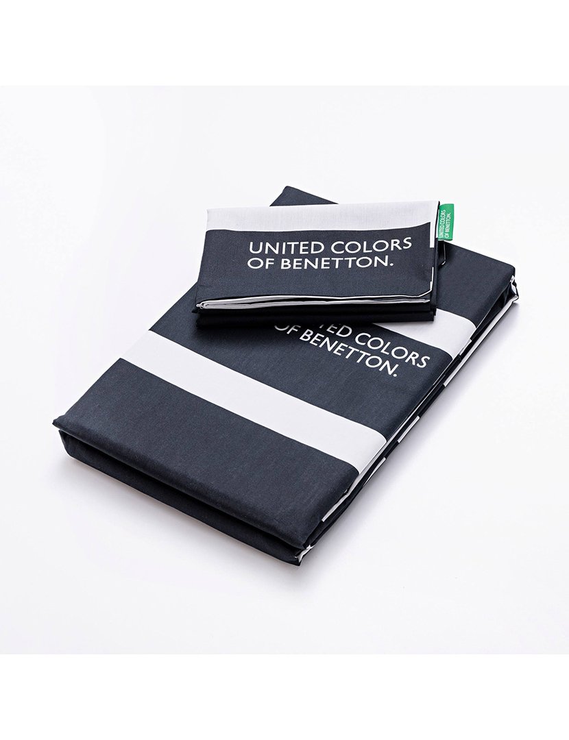 Conjunto Capa Edredon Black&White 155x220+80x80 cm