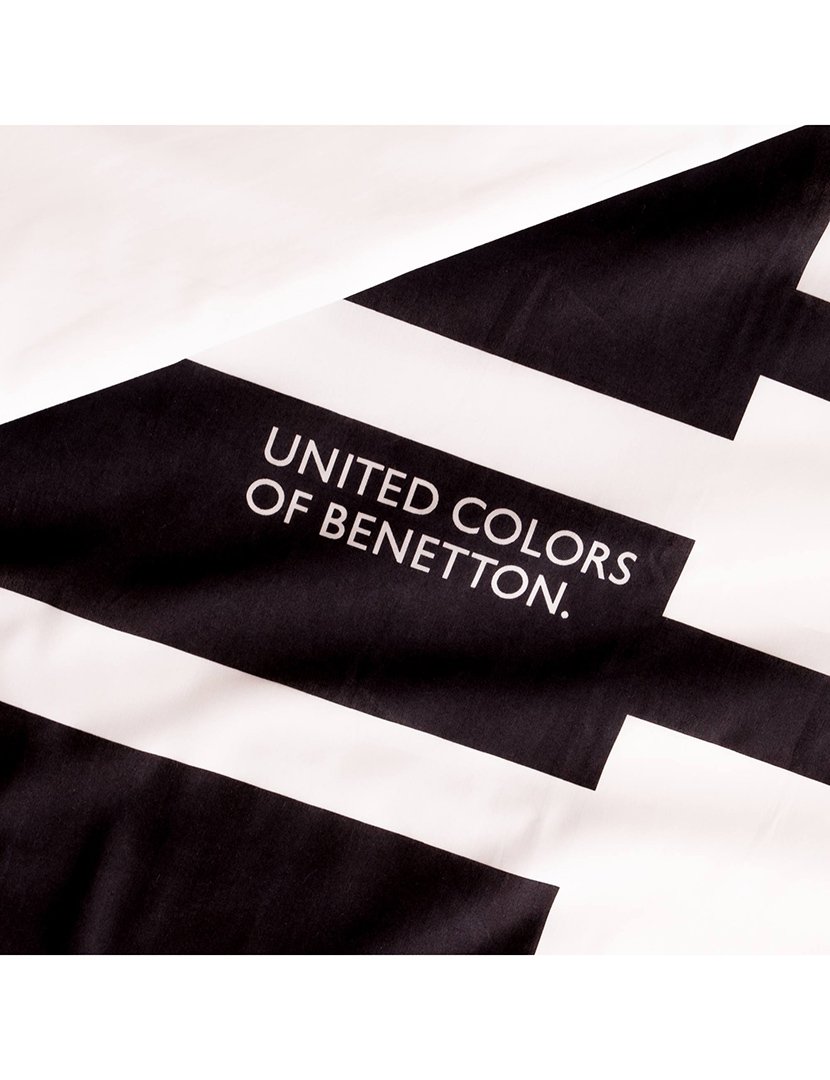 Conjunto Capa Edredon Black&White 155x220+80x80 cm