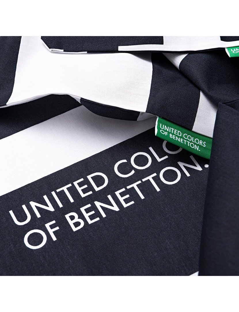 Conjunto Capa Edredon Black&White 155x220+80x80 cm