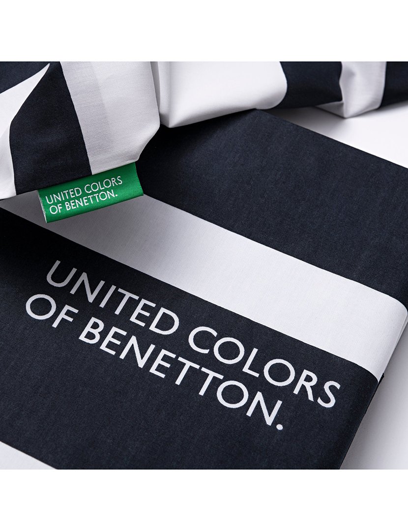 Conjunto Capa Edredon Black&White 200x200+80x80 cm