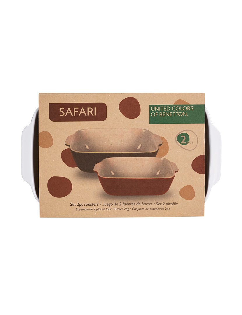 Conjunto 2 Travessas Forno Safari