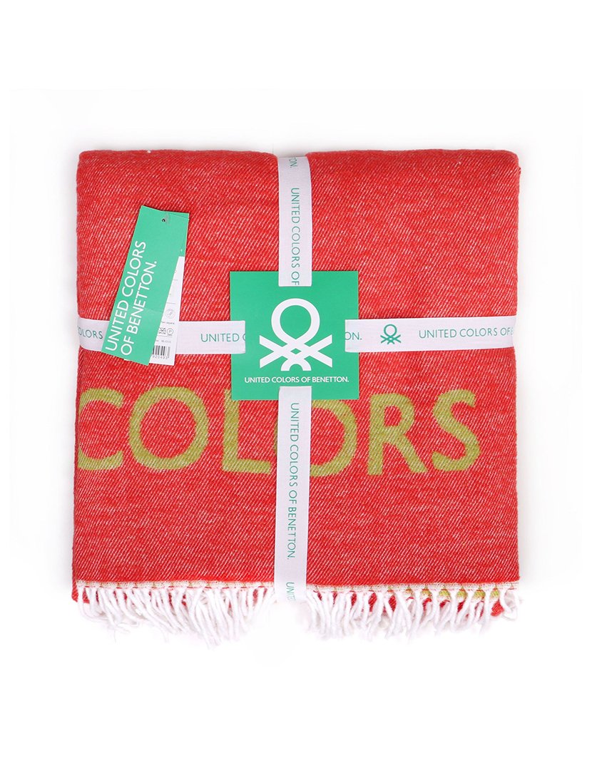 Manta Bicolor Rainbow Vermelho/Verde