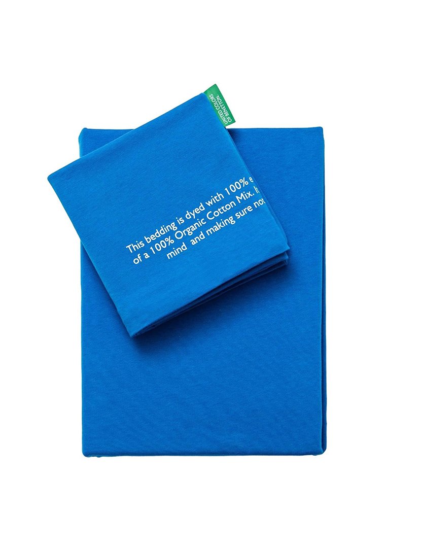 Conjunto Capa Edredon United Azul 135x200 cm