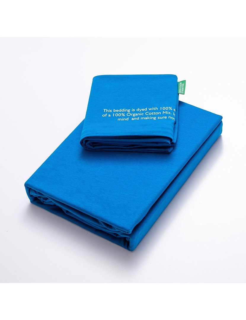 Conjunto Capa Edredon United Azul 135x200 cm