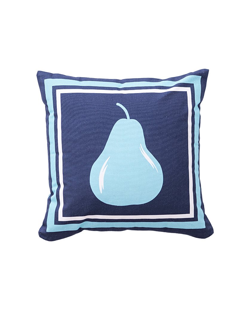 Almofada Pêra Azul 40x40 cm