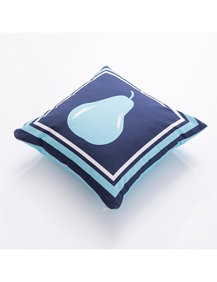 Almofada Pêra Azul 40x40 cm