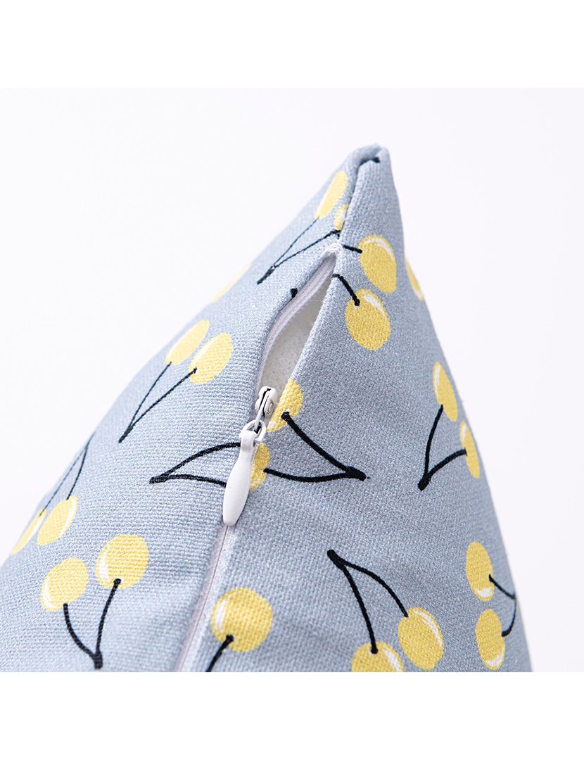 Almofada Cerejas Amarelas 40x40 cm