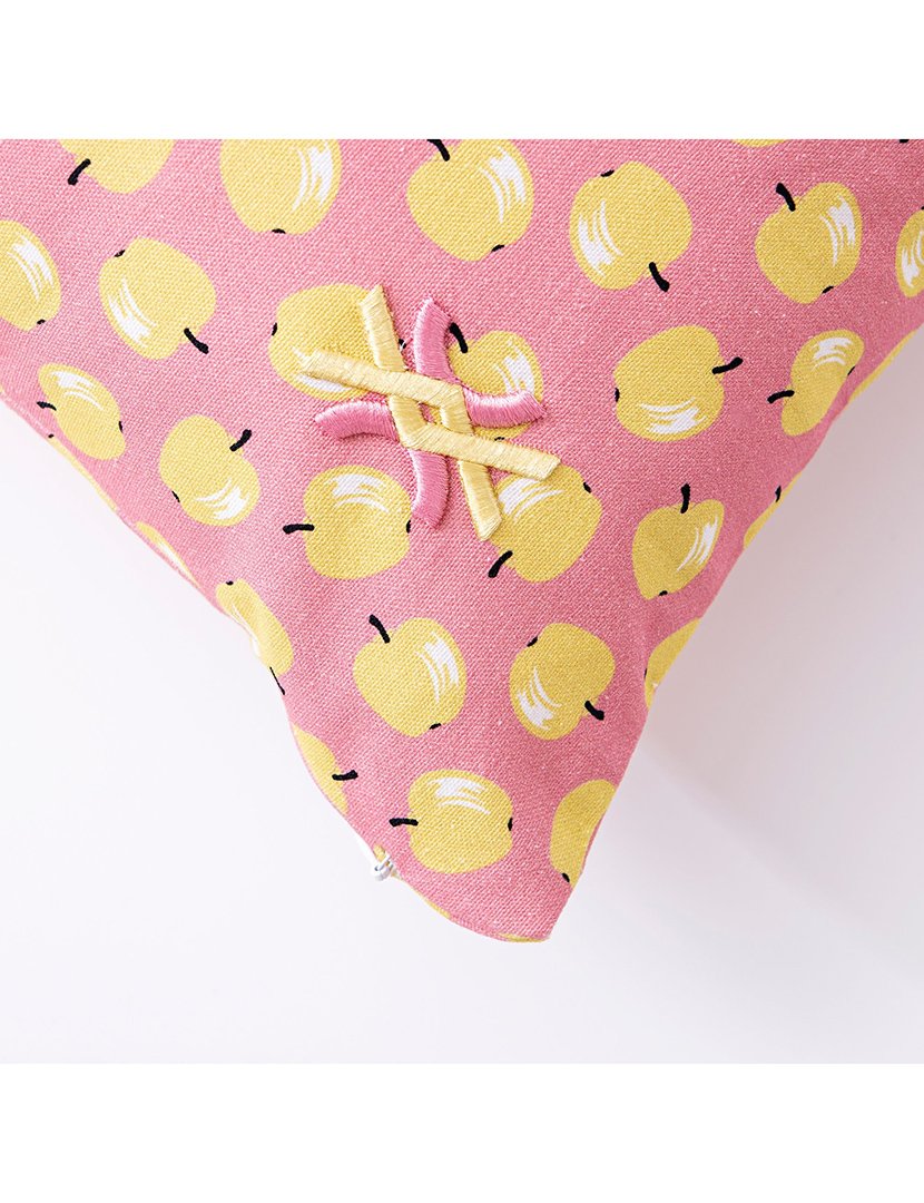 Almofada Maçãs Amarelas 40x40 cm