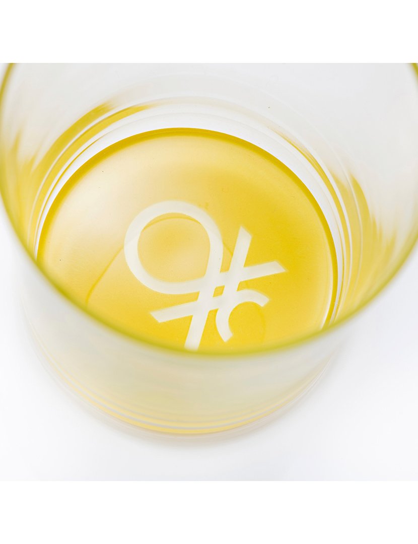 Conjunto 4 Copos Rainbow Amarelo