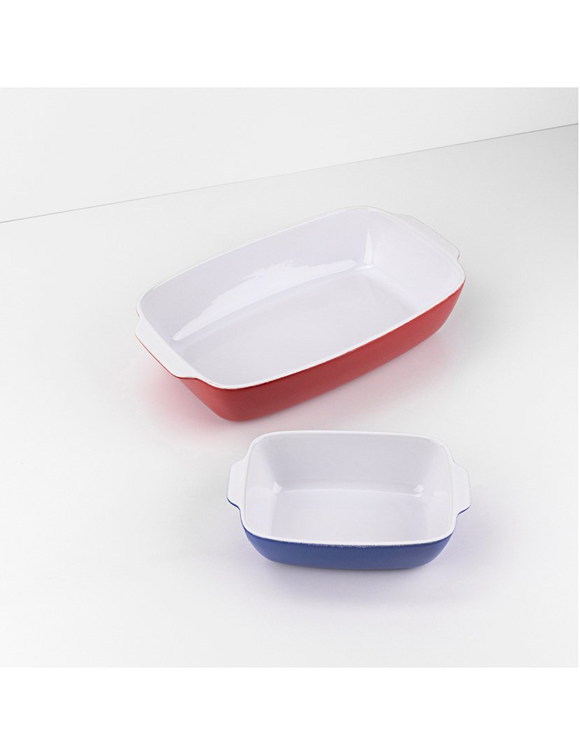 Conjunto 2 Travessas Forno Rainbow