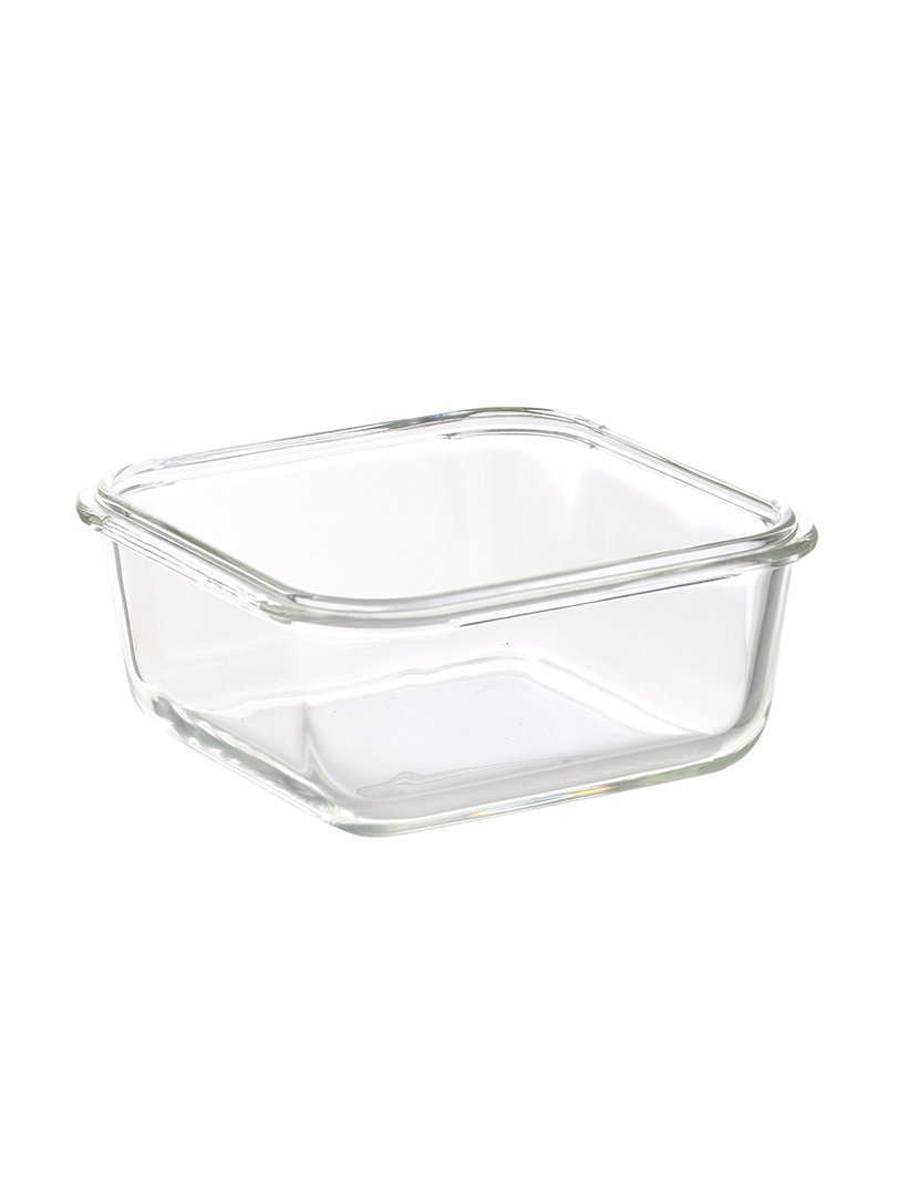 Caixa Hermética Quadrada Azul 570 ml