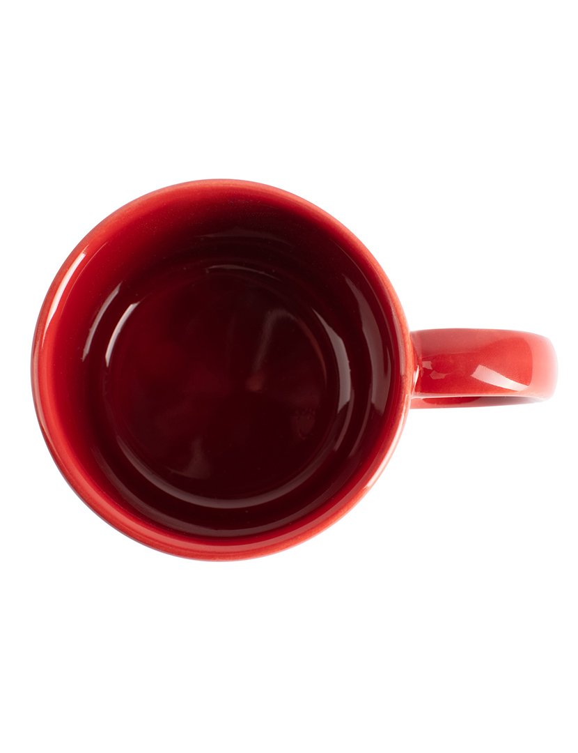 Conjunto 4 Canecas Bolas Vermelho