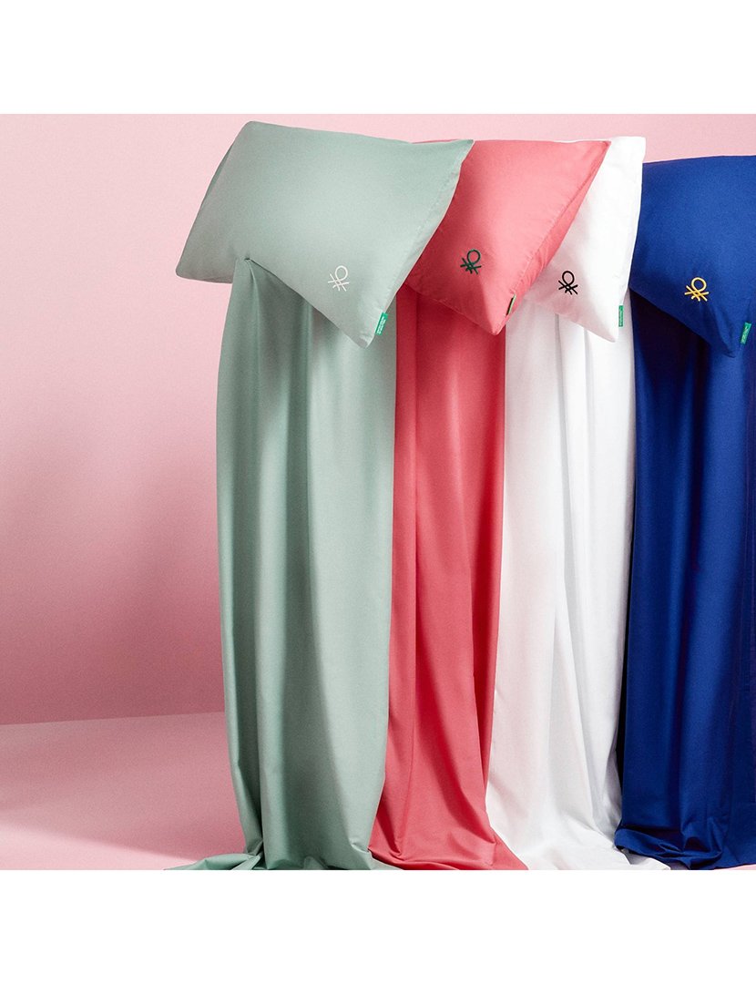 Conjunto Lençóis Brancos 90x200x25+50x80 cm