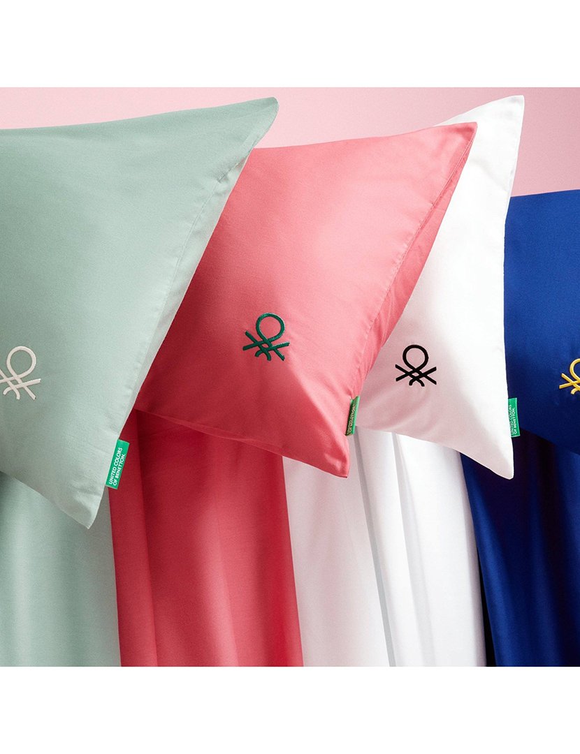 Conjunto Lençóis Brancos 120x200x25+50x80 cm