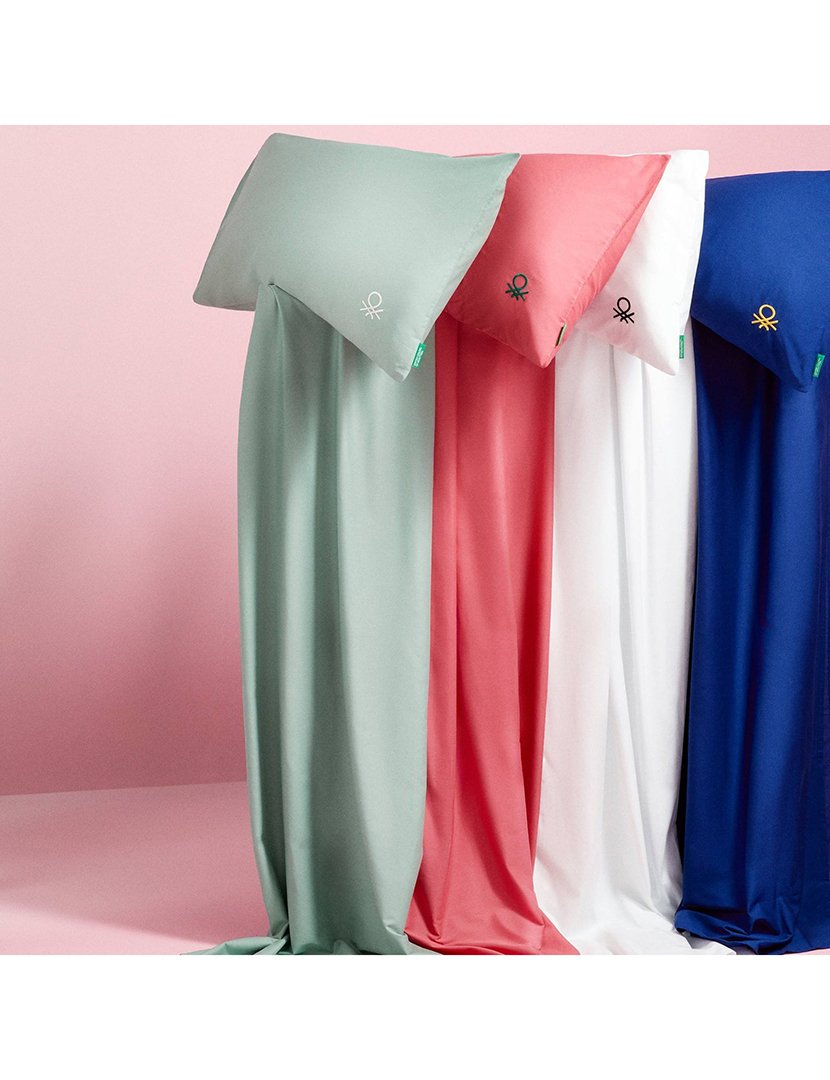 Conjunto Lençóis Brancos 90x200x40+50x85 cm